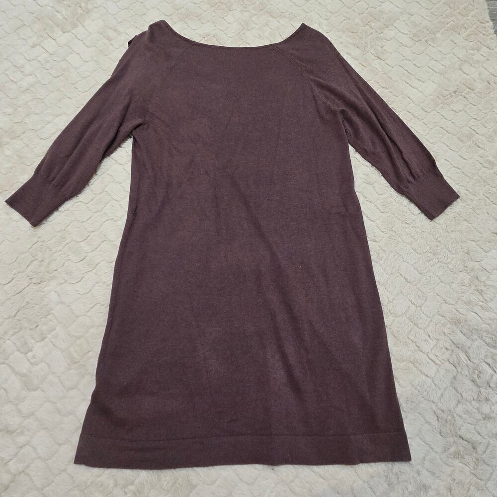 LC Lauren Conrad Huckleberry Plum Purple Dress, Size Medium - Picture 7 of 9